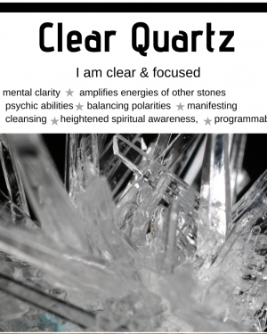 Clear Quartz Card