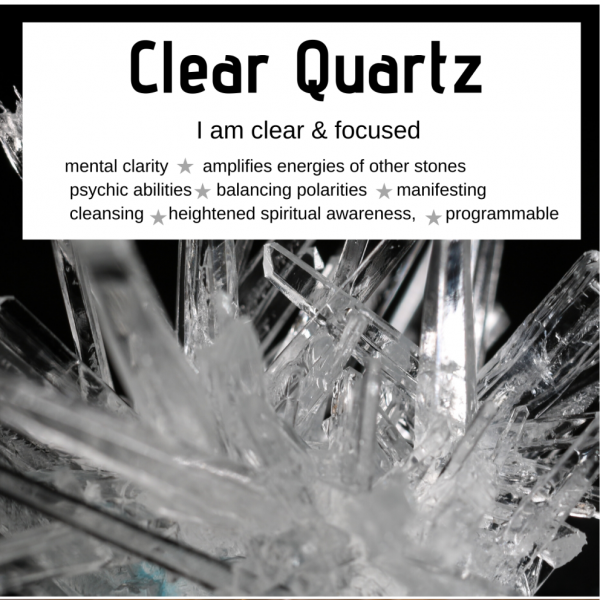 Clear Quartz Card