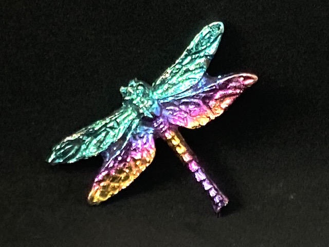 rainbow pyrite dragonfly