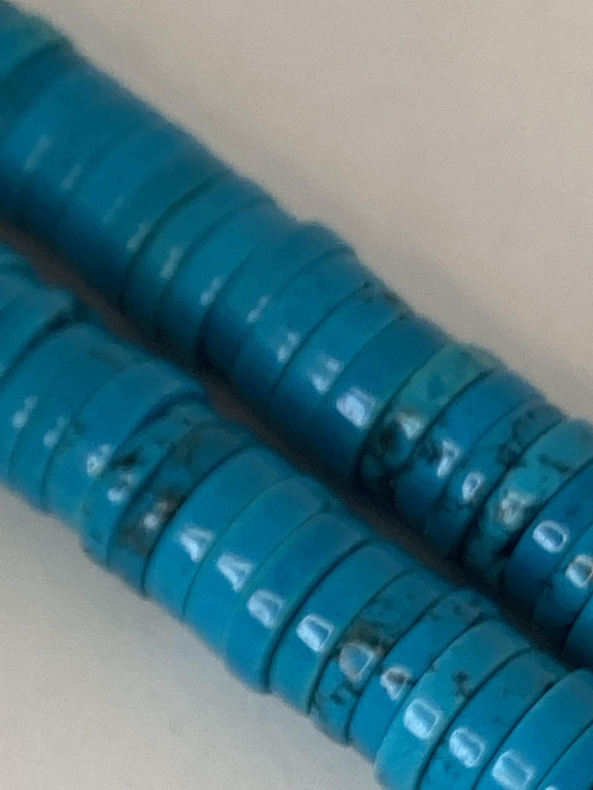 Turquoise beads