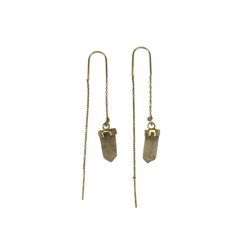 citrine threader earrings (2)