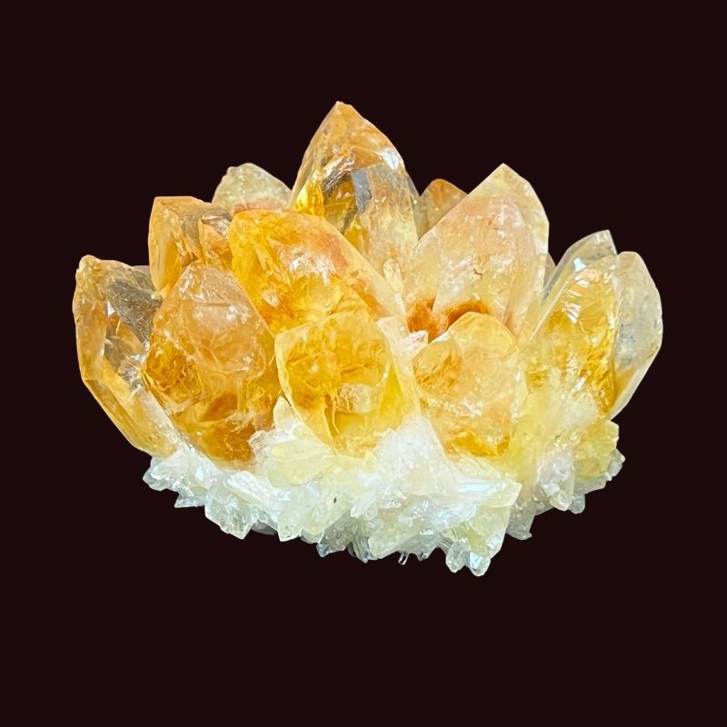 citrine cluster a