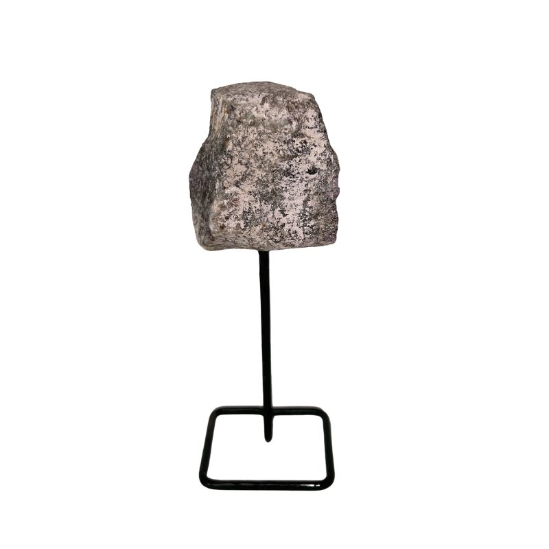 crystal on a stand - lepidolite (small)