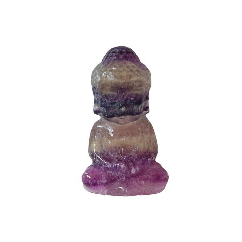 purple fluorite buddha 1