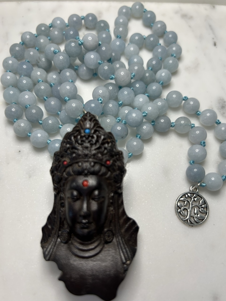 Quan Yin mala bead